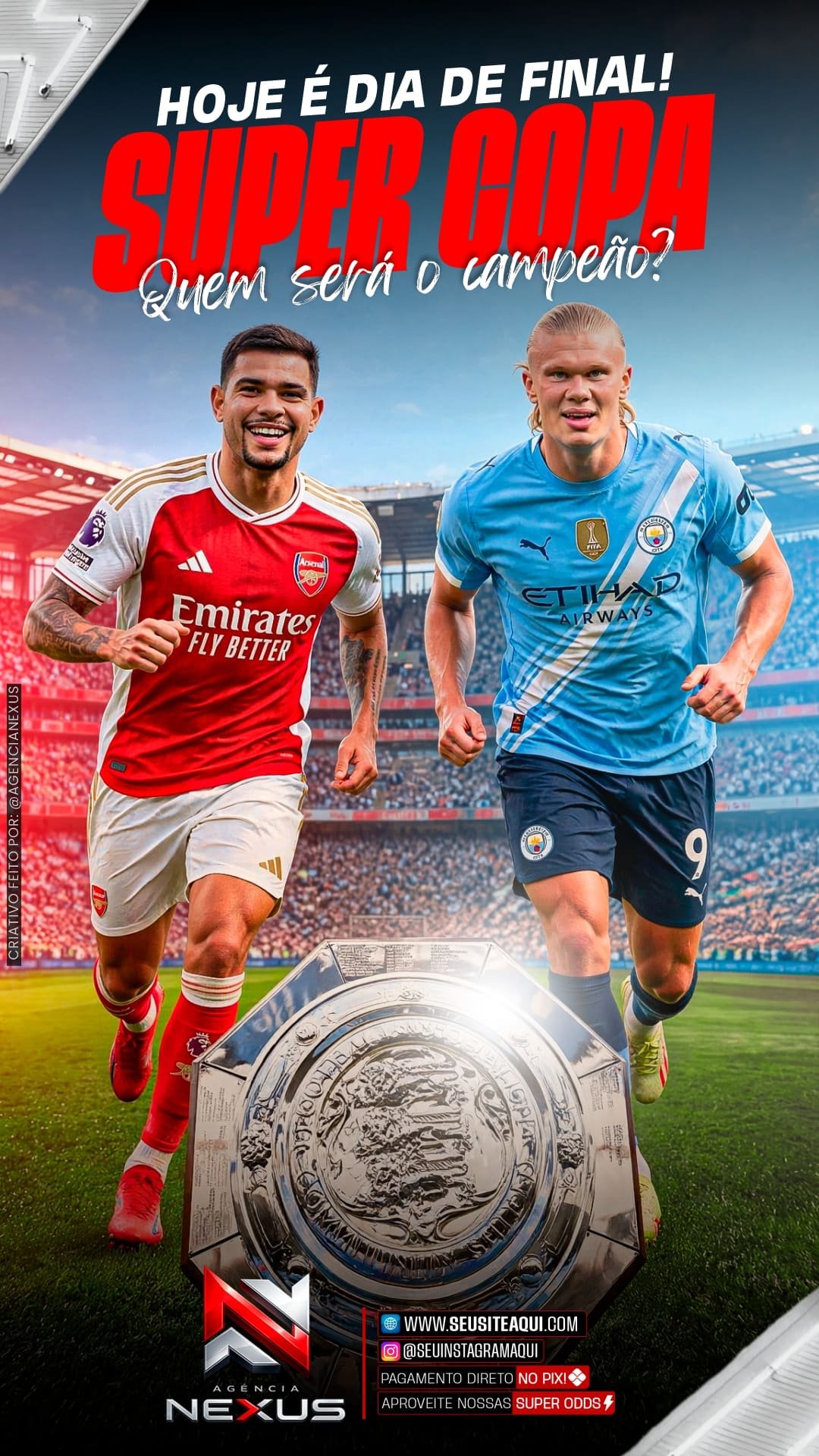 Arte de destaque Super Copa